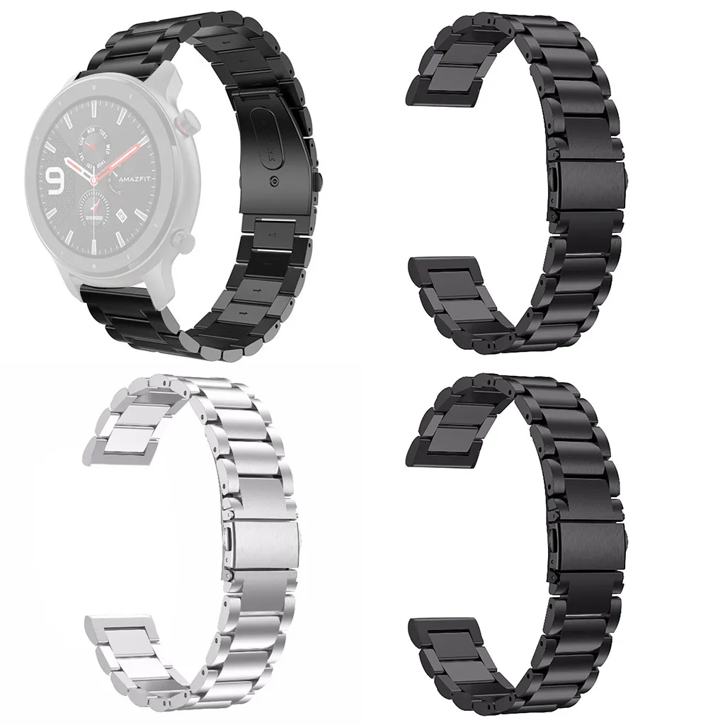 Ремешок CARPRIE для смарт часов AMAZFIT GTR люксовый модный металлический браслет из