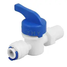 1/4PT наружная резьба 90 градусов Поворотный Рычаг Ручка шаровой клапан