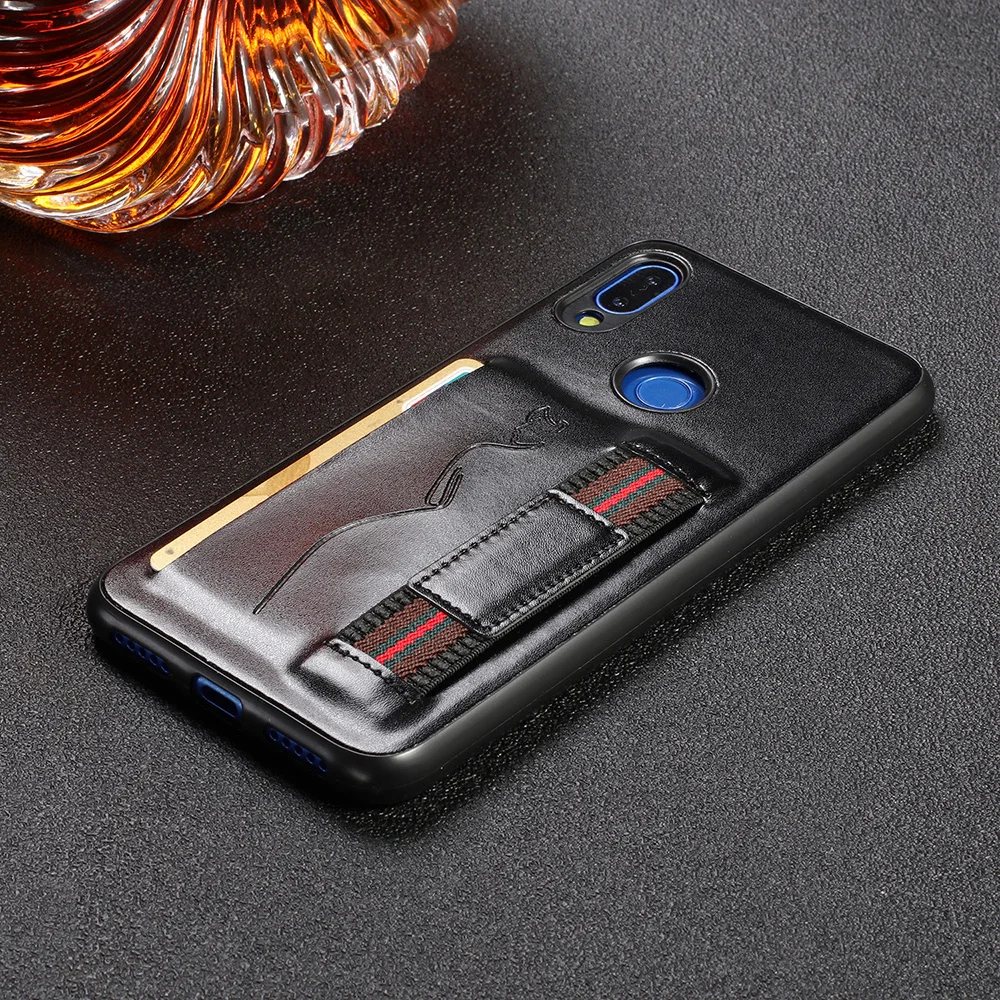 Кожаный чехол-портмоне с отделением для карт ремешком чехол для Xiaomi mi 9T Pro Red mi 7 7A Red mi Note 7 Pro роскошный мягкий ТПУ ремешок чехол для телефона, Capa