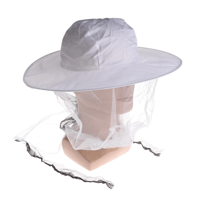 

Multi-function Bee Hat Beekeeping Mesh Net Head Face Protector Cap Outdoor Camping Mosquito Bee Insect Veil Net Hat--S004
