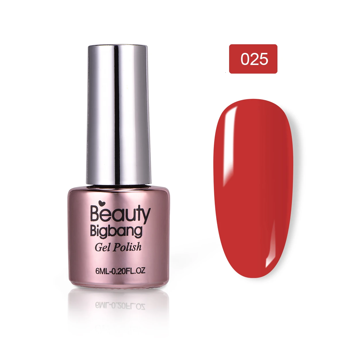 Beautybigbang чистый цвет 6 мл УФ гель лак для ногтей светодиодный светильник впитывающий гель лаки для дизайна ногтей маникюр верхнее покрытие - Цвет: 25A