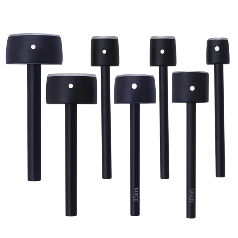 LMDZ Leather Craft Half-round Cutter Punch Arc-shaped Punch for Belt Strap Wallet Bag 7 Sizes Strap Home Leather Sewing