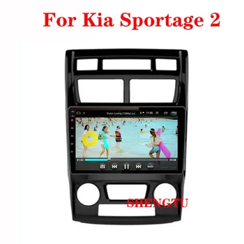 

SHENGTU For Kia Sportage 2 2007-2010 Car Radio Multimedia Video Player Navigation GPS Android 9.1 Accessories Sedan No dvd 2 BT