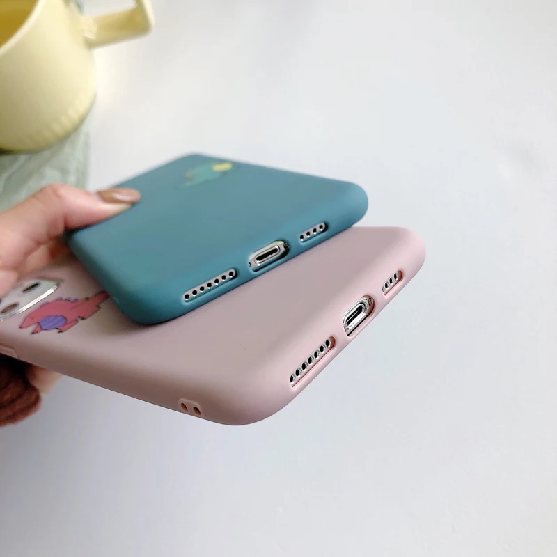 N1986N для iPhone 11 Pro X XR XS Max 6 6s 7 8 Plus чехол для телефона Модный милый мультяшный Мягкий ТПУ для iPhone 11