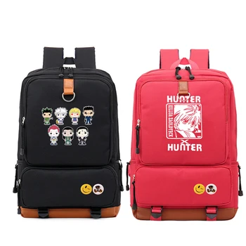 

2020 Japan Hunter x Hunter Anime Canvas Cartoon Gon Freecss Adult Backpack For Teenagers Casual Laptop Mochila