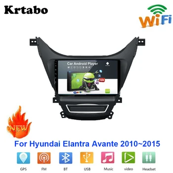 

Car radio Android multimedia player For Hyundai i35 Elantra Avante 2010~2015 Car touch screen GPS Navigation Support Carplay