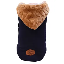 Футболка для собак однотонное пальто свитер жилет Домашние животные кошка теплая одежда пальто# C