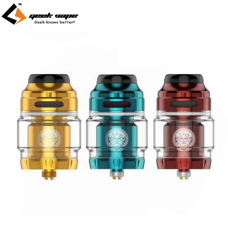 Новый Zeus X RTA бак 4 5 мл топ воздуха Поддержка один двойной катушкой VS электронная