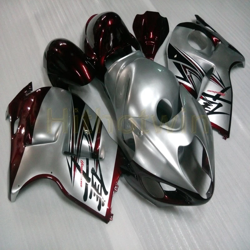 Пользовательский капот мотоцикла для GSX-R1300 1997-2007 ABS пластик обтекатель инъекции плесень зеленый белый - Цвет: K