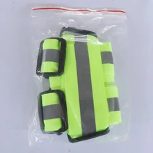 Высокая эластичность дорожного движения Ночной безопасности Бег Велоспорт безопасности светоотражающий жилет