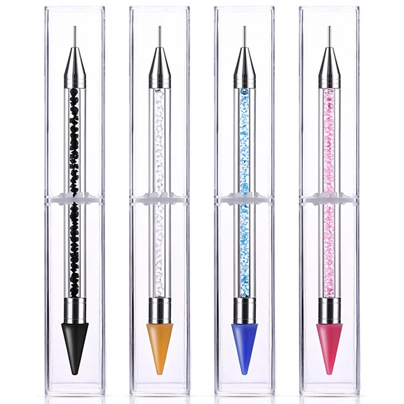 CYSHMILY новые раскрашивающиеся ручки, гвоздики со стразами, восковые карандаши, хрустальные бусины, деревянная ручка, инструмент для дизайна ногтей