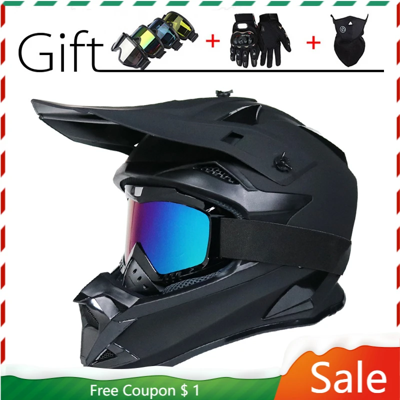 Offroad Motorcycle Helmet DOT Motocross Professional Motorbike Racing