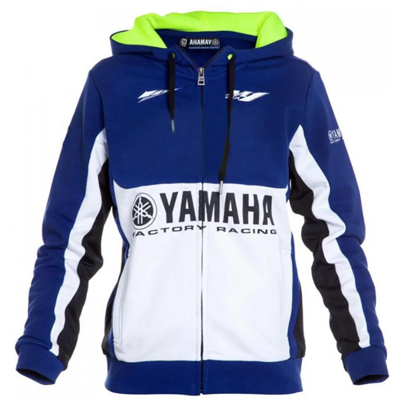 

M1 Factory Racing Team Moto GP Adult Hoodie for Yamaha Sports Sweatshirt Jackets Blue for Adult jackets sweatshirts coat