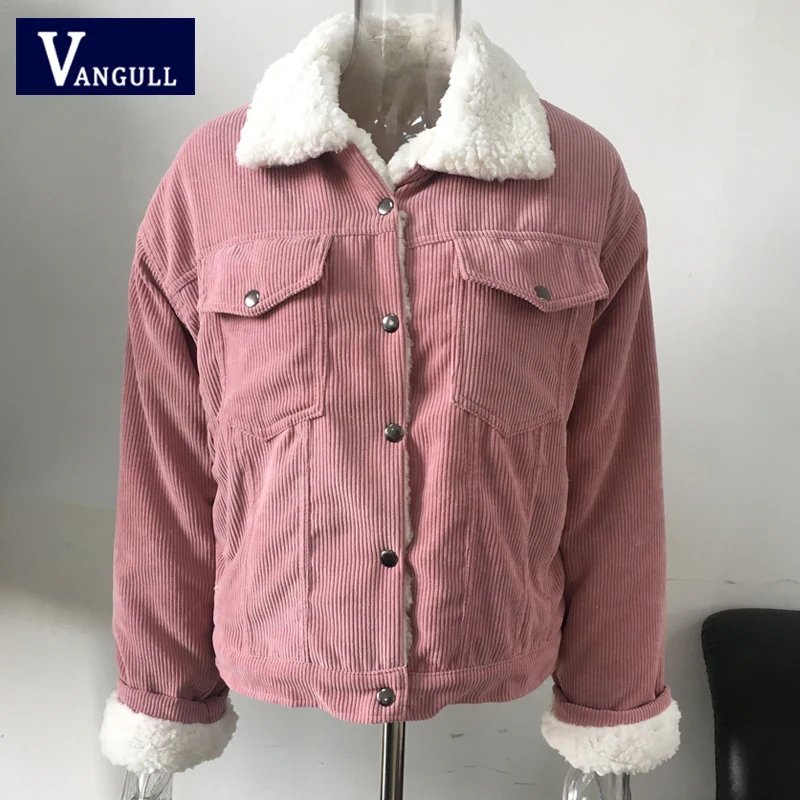 Vangull Corduroy Jacket Thick Velvet 