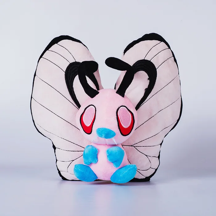 Такара TOMY Покемон кукла безбабочка Бабочка Животные игрушки PP Хлопок Мягкие для детей - Цвет: Butterfree