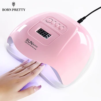 

72W UV LED Nail Lamp 15s Fast Dry For Drying All Gel Nail Polish 36Pcs LEDS LCD Nail Dryer Nail Art Tools With Low Heat Mode