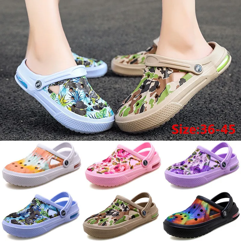 Shoes Clogs Couple Beach-Sandals Slipers Comfortable Garden Summer Women Outdoor EVA