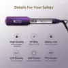 KIPOZI Professional Titanium Hair Straightener Iron Fast Heating 1.75 Inch Wide Plates LCD Flat Iron Curling Iron Styling Tool 4