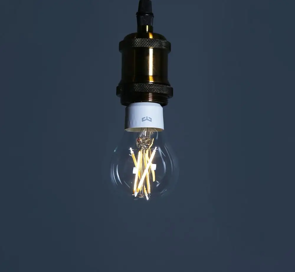 Xiaomi Yeelight умный светодиодный лампочка накаливания E27 Регулируемая яркость умная лампа для Wi-Fi Mihome APP Apple Homekit дистанционное управление