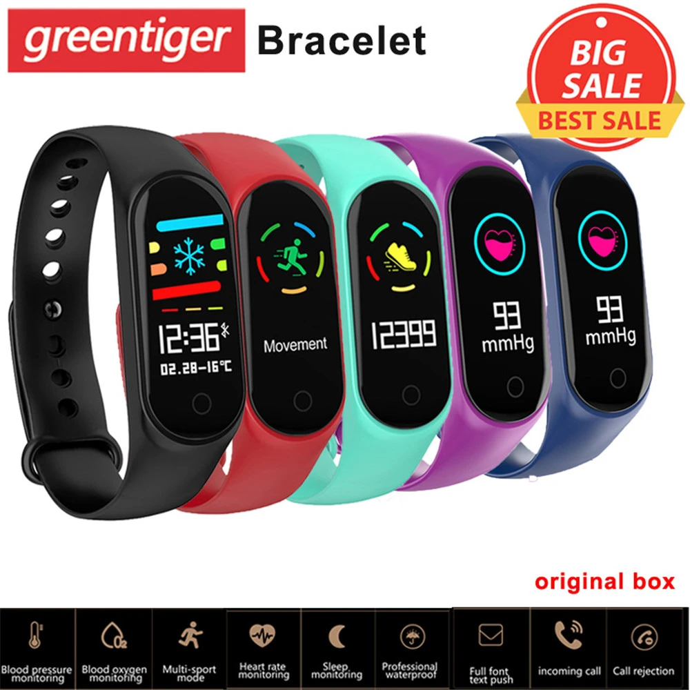 M3S Fitness Bracelet Blood Pressure Heart Rate Monitor Smart Band Fitness  Tracker Pedometer Wristband Smart Bracelet Smartwatch.|Smart Wristbands| -  AliExpress