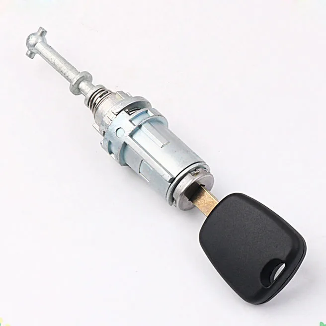 Car Lock Cylinder for Citroen New Elysee Left Door Central Control Lock Driving Door Lock Core  Blade with Groove (5)
