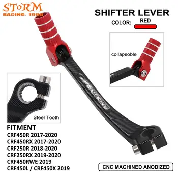 

Motocycle CNC Foldbale Gear Shift Lever Shifter Pedal For Honda CRF450R CRF450RX CRF250R 250RX CRF450RWE CRF450L 450X 2017-2020