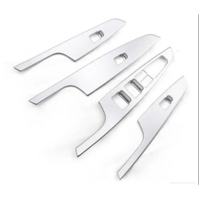 

For Hyundai Tucson 2016 2017 Accessories Interior Door Window Switch Plate Cover Trims 4pcs/set