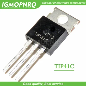 

20pcs TIP41C TIP41 TO-220 Bipolar Transistors - BJT 6A 100V 65W NPN new original