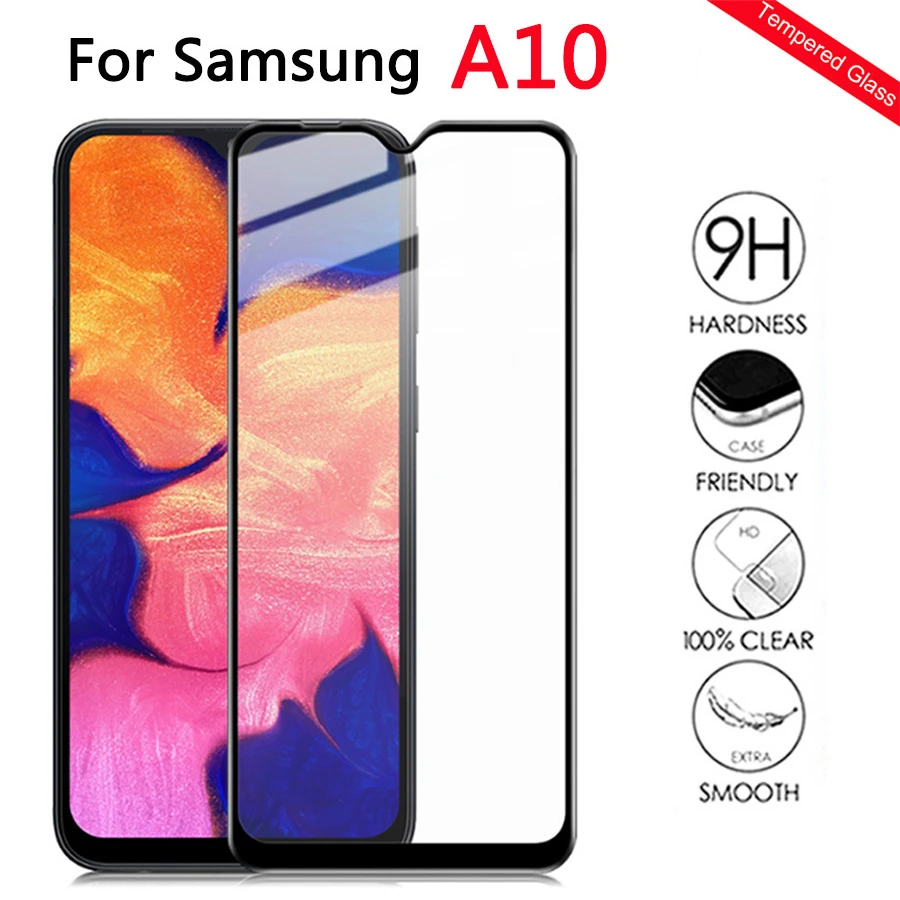 

Protective Glass For Samsung A10 Screen Protector On the For Samsung Galaxy A10 Tempered Glas a 10 sm-A105F A105 display Film 9h