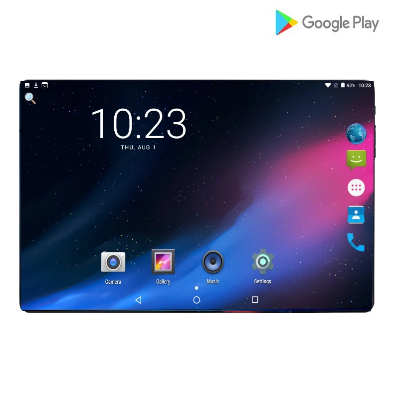 

New 2.5D Glass Screen GPS Tablets Android 9.0 Octa Core Ram 6GB ROM 64GB 10 Inch 8MP Dual SIM Tablet PC Wifi GPS Phone Pad 10.1