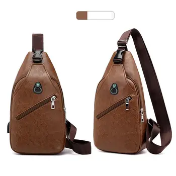 

Pretty Men Sling Bag Sport Travel Chest Messenger Shoulder Pack Crossbody High Quality Waterproof