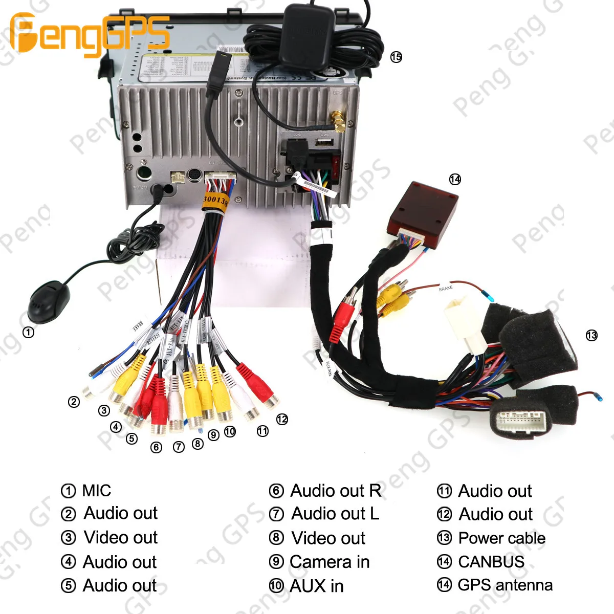 Clearance Android 9.0 PX5 4+64GB car DVD player Built-in DSP Car multimedia Radio For Toyota Auris 2013 2014 2015 GPS Navigation Headunit 5