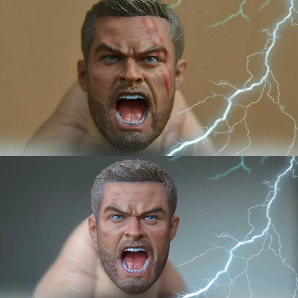 

ELITE TOYS God of Thunder THOR ELITE TOYS 1/6 Scale Thor Head Sculpt Model fit 12" Male body Toy