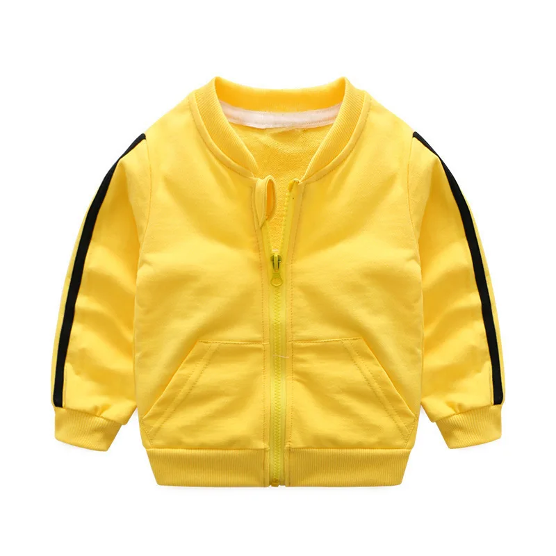 Г. Комплект одежды для маленьких мальчиков и девочек, Спортивная повседневная куртка с длинными рукавами из 2 предметов, штаны рубашка на молнии Детская одежда Одежда для младенцев