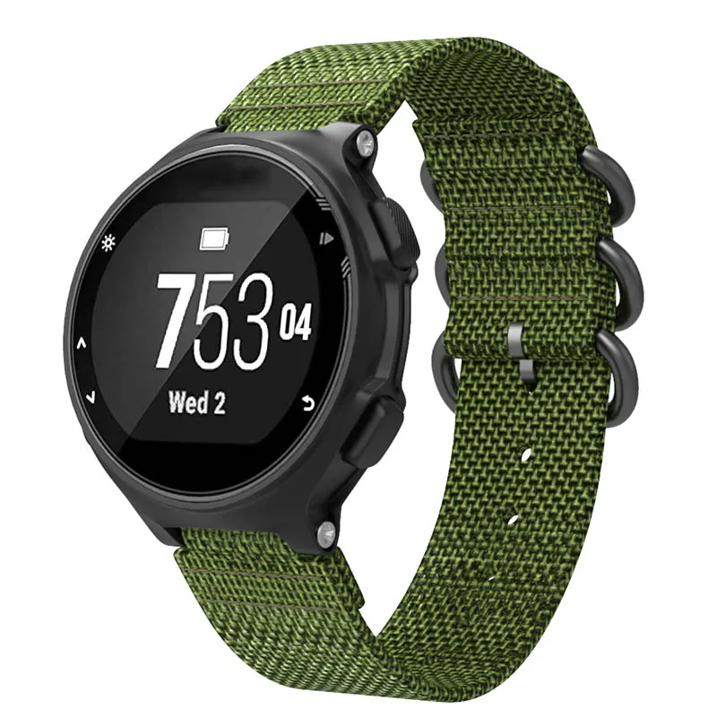 Нейлоновые Спортивные ремни Замена ремешка часов для Garmin Forerunner 735XT GV99