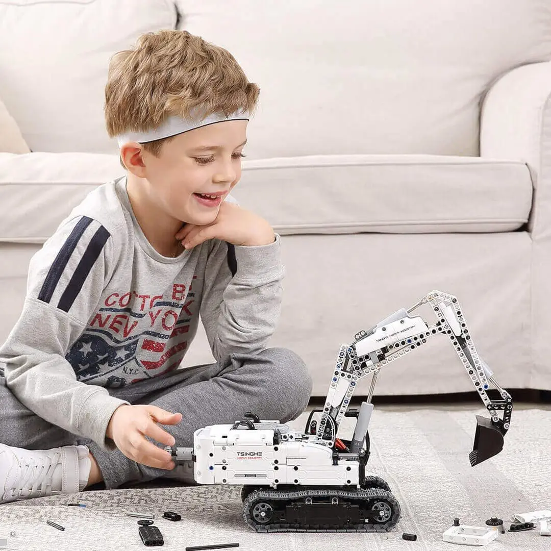  Xiaomi Toy Engineering Excavator Xiomi Children Building Block Toys Engineering Excavating Machiner - 4000366244086