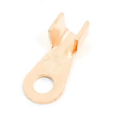 

250A Ring Tongue Cable Passing Through Crimp Connector Terminal