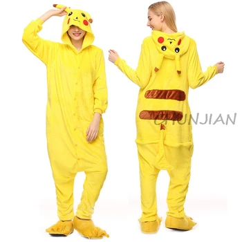 

Adult Family Clothing Pajamas Sets Kigurumi Pajama Panda Licorne Anime Cartoon Blanket Sleeper Onesies