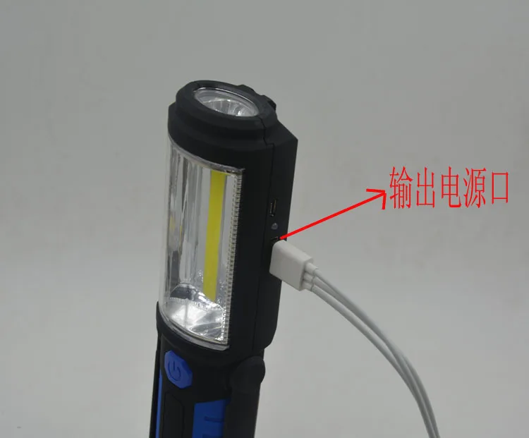 UsB зарядка для ремонта автомобиля светодиодный рабочий светильник Автомобильный Магнит аварийный светильник 360 градусов COB наружный светильник ing