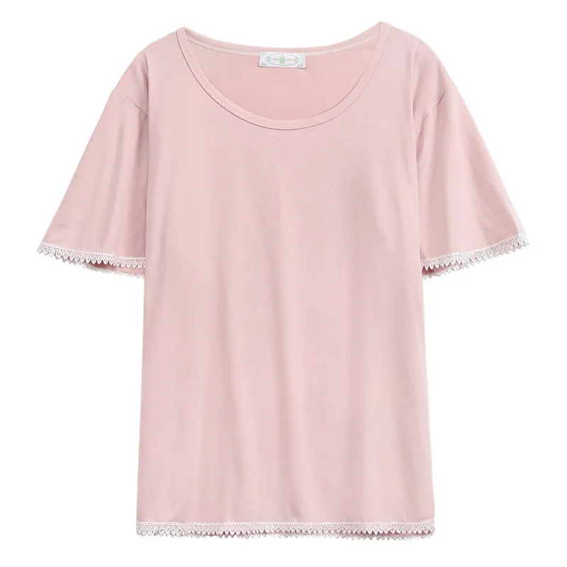 Pure-Color-Short-Sleeve-Tops-Long-Pants-Pajama-Set-Fashion-Spring-Casual-Pajama-Sets-For-Women (1)