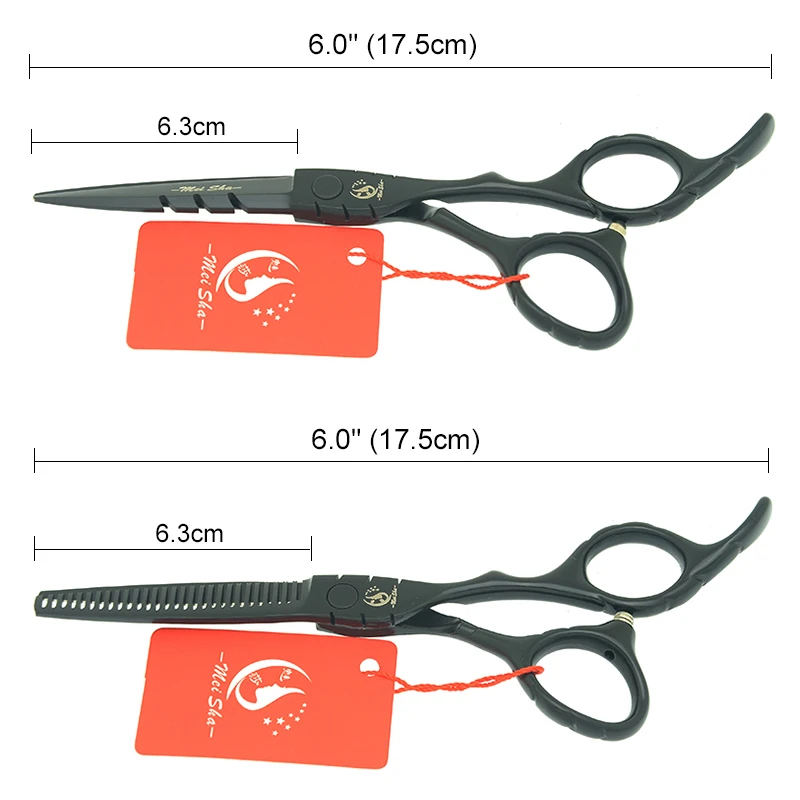 Meisha 5.5/6 inch Professional Hairdressing Scissors Set Cutting Thinning Barber Shears Hair Salon Styling Tools HA0191