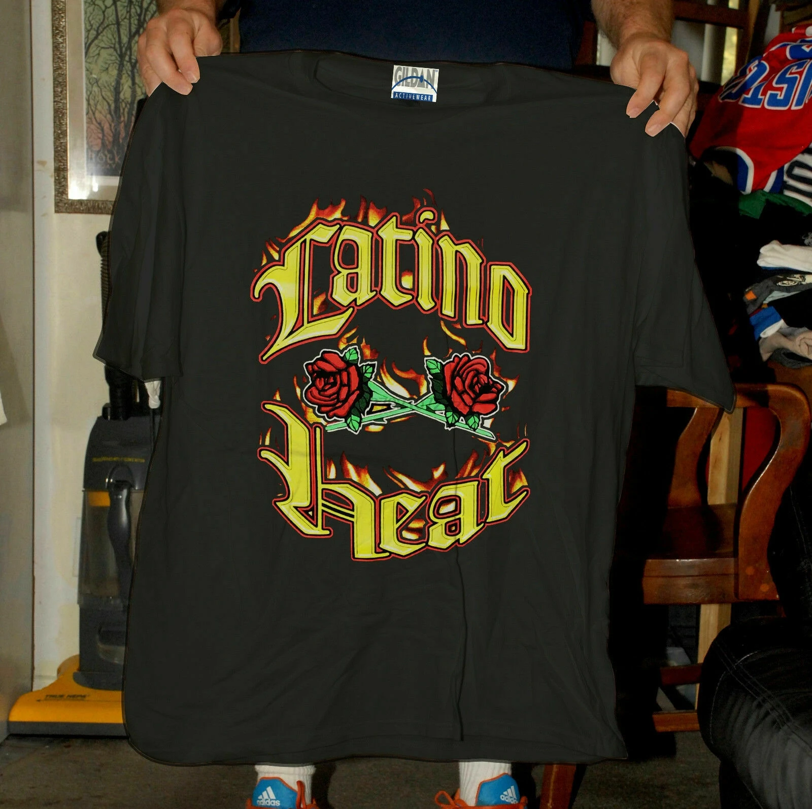 New Latino Heat WWF Eddie T shirt Limited Edition Size s-2XL