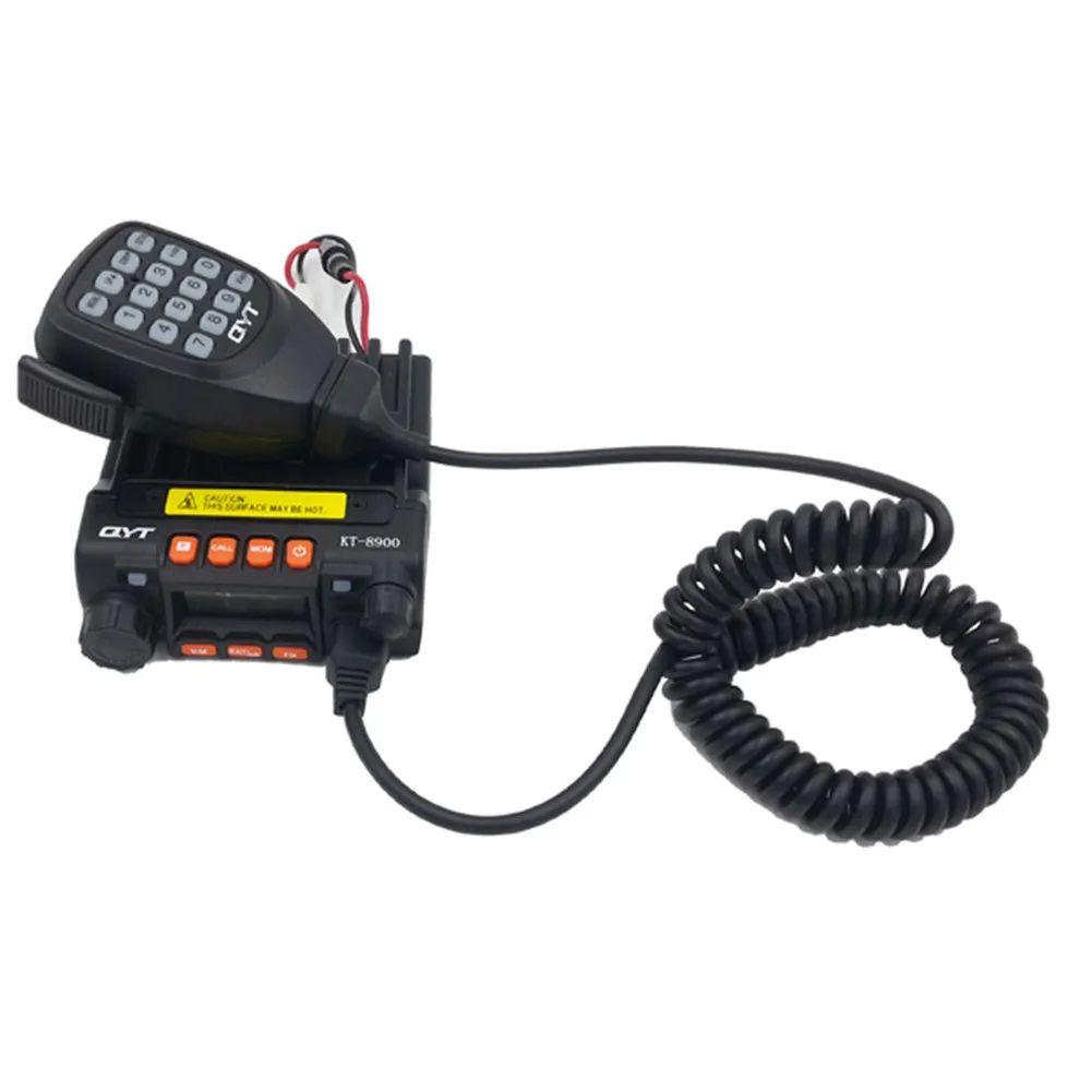 Классический QYT KT 8900 мини мобильный радио двухдиапазонный 136 174MHz & 400 480MHz 25W Высокая