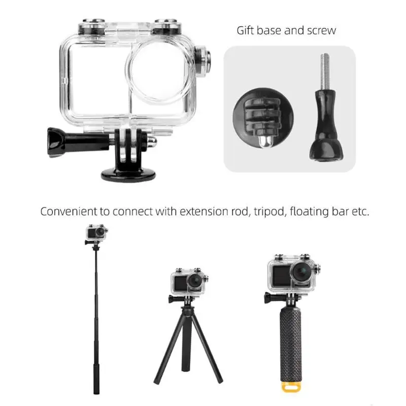 Водонепроницаемый корпус 60 м, подводное покрытие для экшн-камеры DJI OSMO