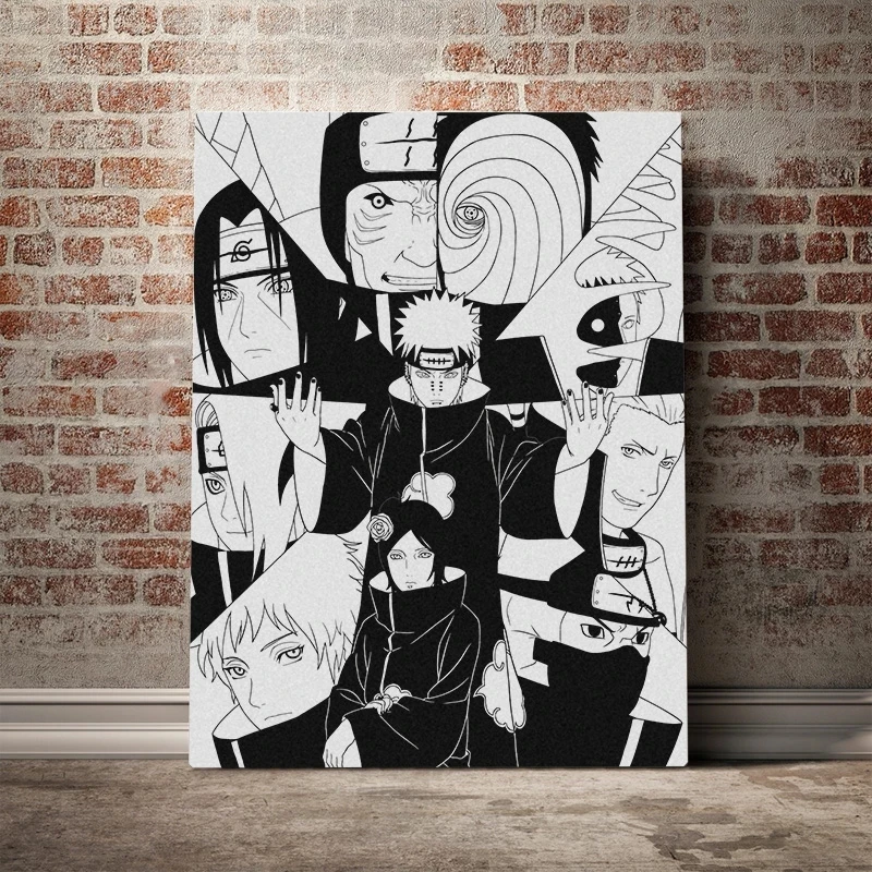 

Naruto Anime Posters Modular Picture HD Print Canvas Painting Modern Home Artwork For Kid Bedroom Living Room Wall Decor Gifts