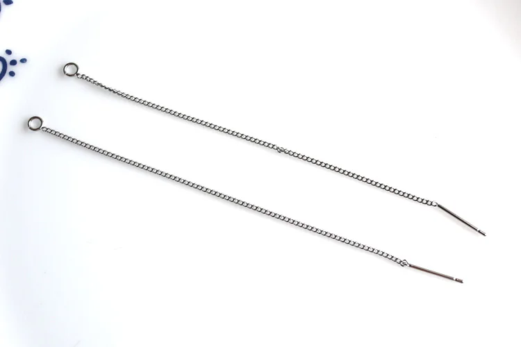 K金长耳线金银两色-3BL7-(3)详情