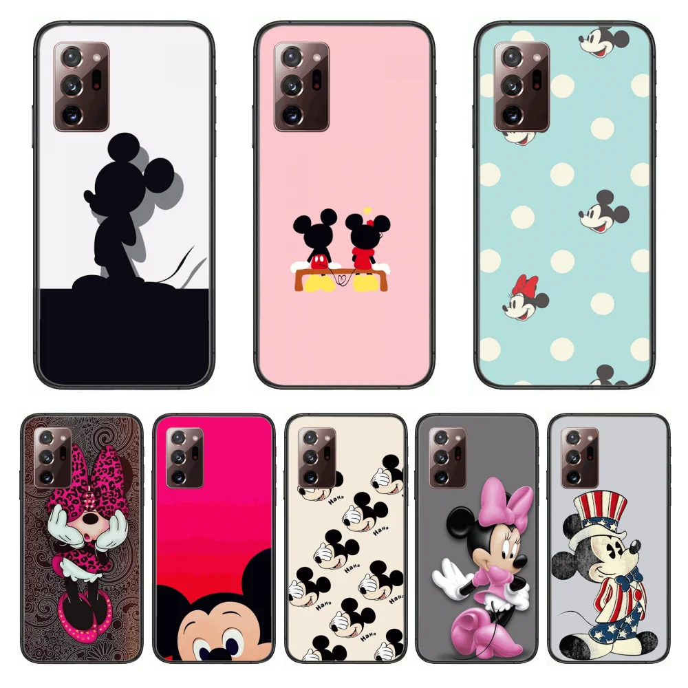 Мягкий чехол Disney с Микки Минни Дональд Дак Blu-Ray для телефона Корпус SamSung note20 10 9 8 4