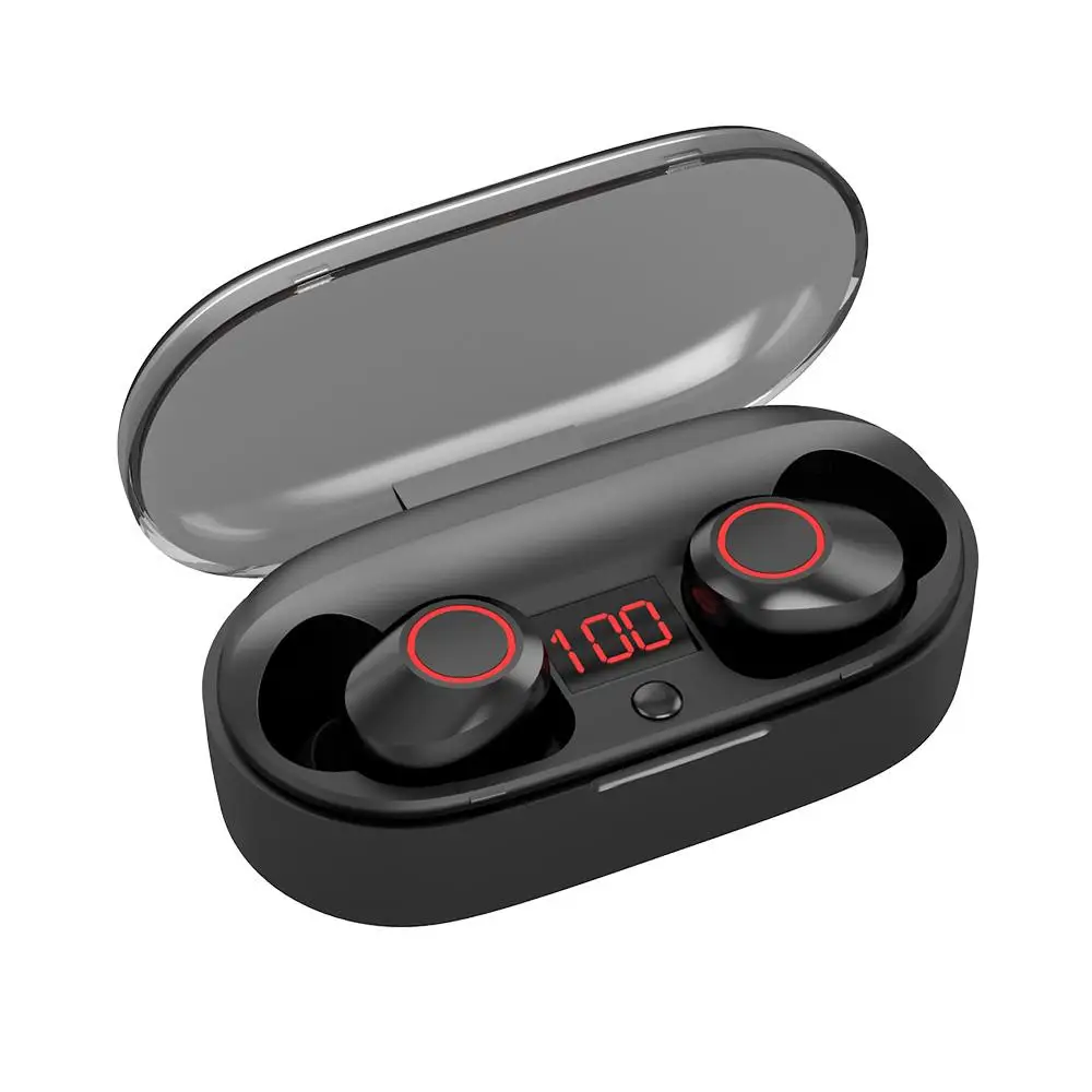 Новые TWS Bluetooth наушники мини беспроводные наушники HIFI 3D стерео наушники с микрофоном зарядная коробка спортивная Гарнитура для смартфона