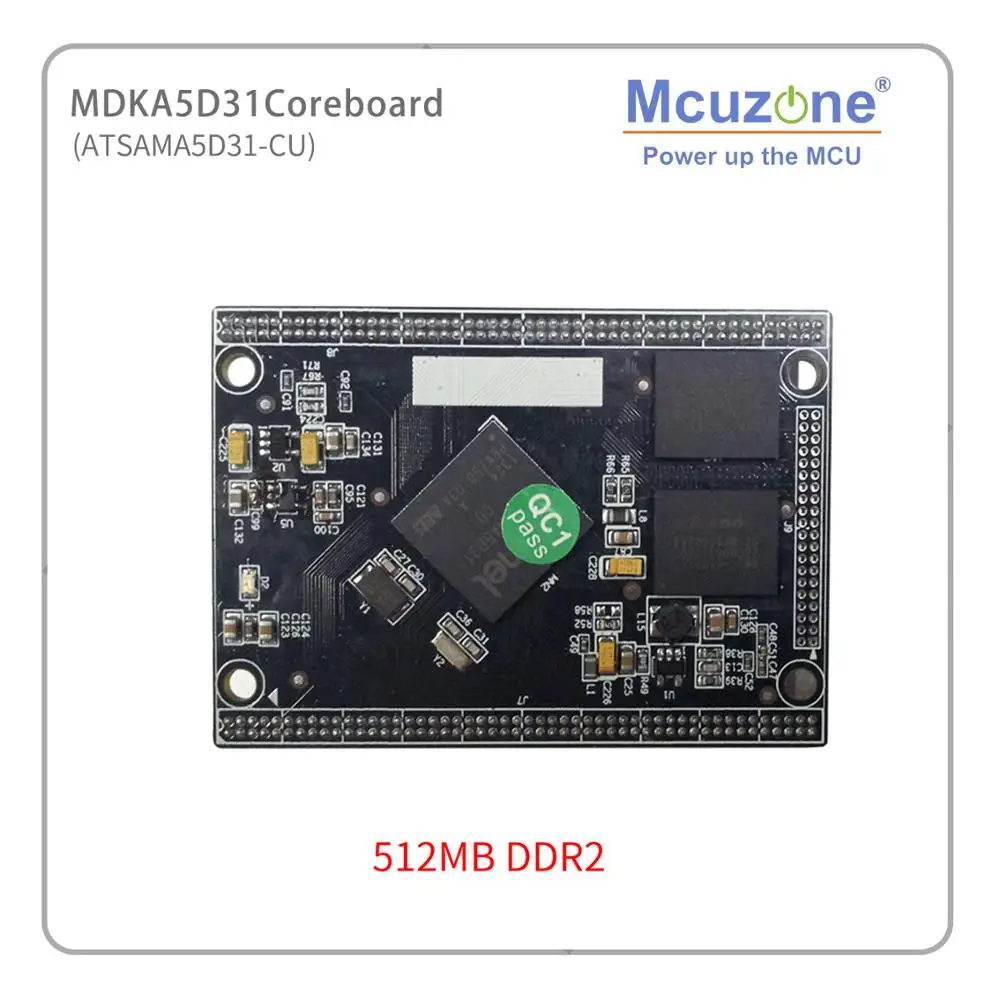 QT GUI, ATMEL ATSAMA5D31 MDKA5D31 несущая плита, 536 МГц Процессор, 256MB DDR2, 256MB NAND, высокая скорость, USB, ISI, Ethernet, 6 xUART, VFP