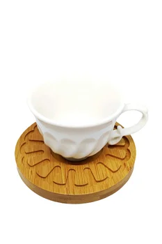 

White Coffee Set Coffeeware Espresso Cup Tea Cup Set Porcelain Catering Bone Coffee Cup Drinkingware Kitchen Utenlisis